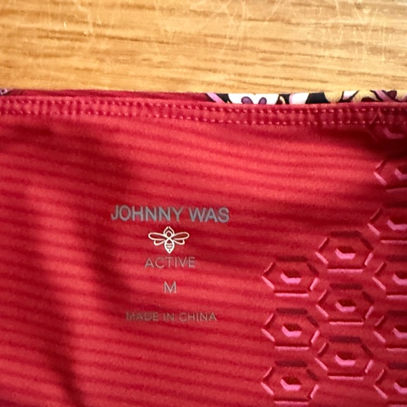 Johnny Was Yama Bee Active Mesh High Waist Leggings - Picture 4 of 5